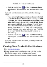 Preview for 22 page of ZyXEL Communications ADSL2+ Ethernet / USB Router P-660RU-Tx v2 Quick Start Manual