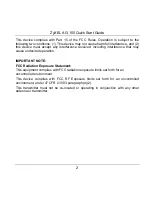 Предварительный просмотр 3 страницы ZyXEL Communications AG-100 Quick Start Manual