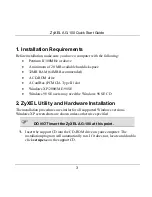 Предварительный просмотр 4 страницы ZyXEL Communications AG-100 Quick Start Manual