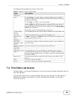 Предварительный просмотр 89 страницы ZyXEL Communications AMG1202-T10A User Manual