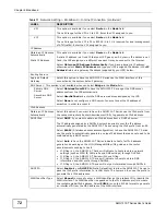 Preview for 72 page of ZyXEL Communications AMG1312-T Series User Manual