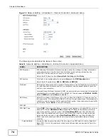 Preview for 74 page of ZyXEL Communications AMG1312-T Series User Manual