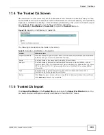 Preview for 191 page of ZyXEL Communications AMG1312-T Series User Manual