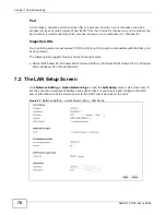 Preview for 78 page of ZyXEL Communications AMG1312-T10D User Manual