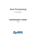 Preview for 1 page of ZyXEL Communications APS 1.0 Administrator'S Manual