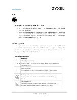 Preview for 17 page of ZyXEL Communications AURORA CAM3115 User Manual