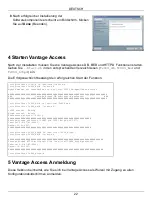 Preview for 22 page of ZyXEL Communications Auto Configuration Server Vantage Access Quick Start Manual