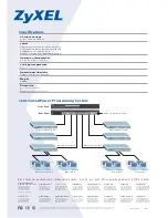 Предварительный просмотр 2 страницы ZyXEL Communications BPS-120 Specifications