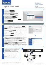 ZyXEL Communications CNA100 Quick Start Manual preview