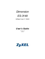 Preview for 1 page of ZyXEL Communications Dimension ES-3148 User Manual