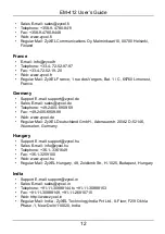 Preview for 12 page of ZyXEL Communications EM-412 User Manual