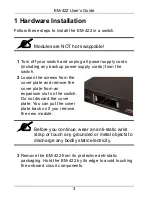 Preview for 3 page of ZyXEL Communications EM-422 User Manual