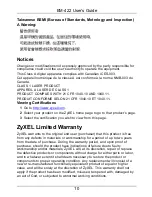 Preview for 10 page of ZyXEL Communications EM-422 User Manual