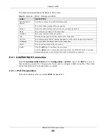 Предварительный просмотр 60 страницы ZyXEL Communications EMG3425-Q10A User Manual