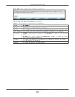 Preview for 247 page of ZyXEL Communications EMG6726-B10A User Manual