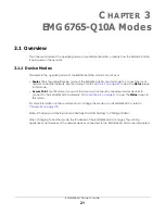 Предварительный просмотр 21 страницы ZyXEL Communications EMG6765-Q10A User Manual