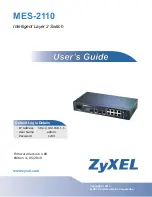 Preview for 1 page of ZyXEL Communications ES-100 User Manual