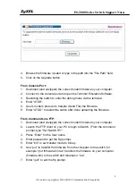 Предварительный просмотр 4 страницы ZyXEL Communications ES-2000 Series Support Notes