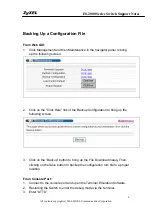 Предварительный просмотр 8 страницы ZyXEL Communications ES-2000 Series Support Notes