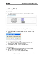 Предварительный просмотр 10 страницы ZyXEL Communications ES-2000 Series Support Notes