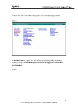 Предварительный просмотр 81 страницы ZyXEL Communications ES-2000 Series Support Notes