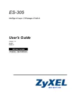 ZyXEL Communications ES-305 User Manual preview