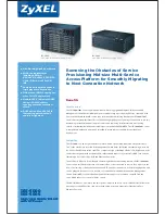 Preview for 1 page of ZyXEL Communications ES-5005 Brochure