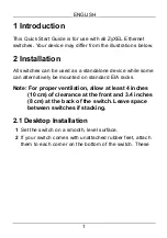 Preview for 3 page of ZyXEL Communications ExtraSmart ES-1552 Quick Start Manual