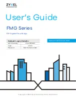 ZyXEL Communications FMG Series User Manual preview