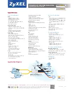 Предварительный просмотр 2 страницы ZyXEL Communications FMG3024-D10A Series Specifications