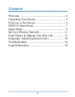 Preview for 3 page of ZyXEL Communications FMT3251 Quick Start Manual