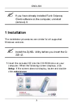 Preview for 3 page of ZyXEL Communications G-220 V2 Quick Start Manual