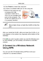 Preview for 5 page of ZyXEL Communications G-220 V2 Quick Start Manual