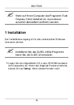 Предварительный просмотр 15 страницы ZyXEL Communications G-220 V2 Quick Start Manual