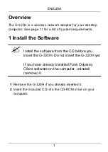 Preview for 2 page of ZyXEL Communications G-320H Quick Start Manual