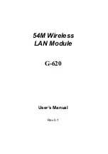 Preview for 1 page of ZyXEL Communications G-620 User Manual