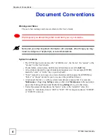 Preview for 4 page of ZyXEL Communications G.SHDSL.bis 4-port Security Gateway P-793H User Manual