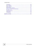 Preview for 10 page of ZyXEL Communications G.SHDSL.bis 4-port Security Gateway P-793H User Manual