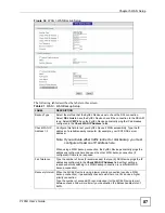 Preview for 87 page of ZyXEL Communications G.SHDSL.bis 4-port Security Gateway P-793H User Manual