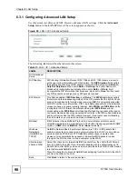 Preview for 98 page of ZyXEL Communications G.SHDSL.bis 4-port Security Gateway P-793H User Manual