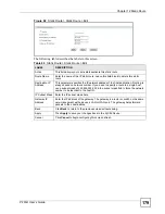 Preview for 179 page of ZyXEL Communications G.SHDSL.bis 4-port Security Gateway P-793H User Manual