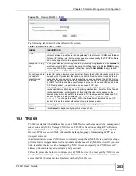 Preview for 203 page of ZyXEL Communications G.SHDSL.bis 4-port Security Gateway P-793H User Manual