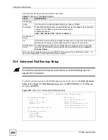 Preview for 254 page of ZyXEL Communications G.SHDSL.bis 4-port Security Gateway P-793H User Manual