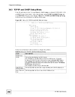 Preview for 258 page of ZyXEL Communications G.SHDSL.bis 4-port Security Gateway P-793H User Manual