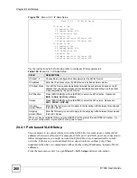 Preview for 260 page of ZyXEL Communications G.SHDSL.bis 4-port Security Gateway P-793H User Manual