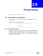 Preview for 293 page of ZyXEL Communications G.SHDSL.bis 4-port Security Gateway P-793H User Manual