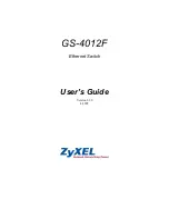 Предварительный просмотр 1 страницы ZyXEL Communications GS-4012F User Manual