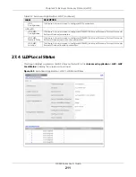 Preview for 211 page of ZyXEL Communications GS1350 Series User Manual