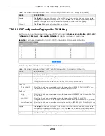 Preview for 224 page of ZyXEL Communications GS1350 Series User Manual