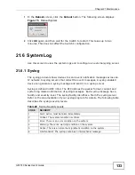 Предварительный просмотр 133 страницы ZyXEL Communications GS1510-16 - User Manual